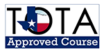 TOTA Approved Course Button
